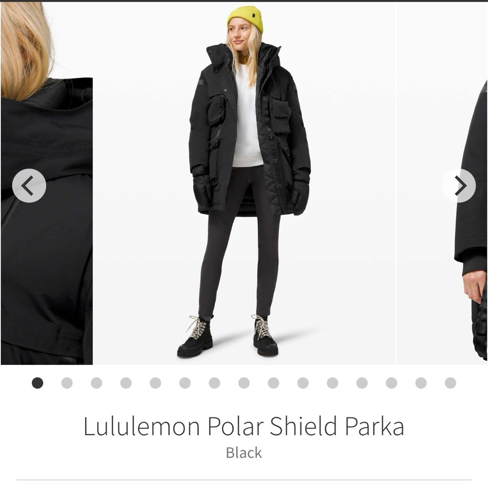 New with tags Lululemon women’s polar shield parka